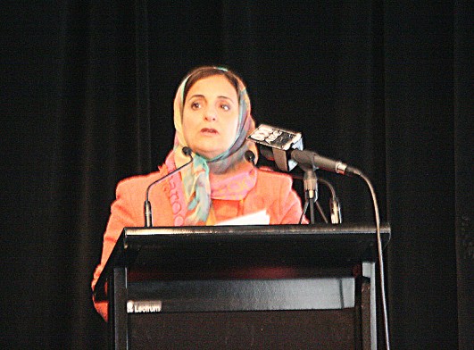 Her Excellency, Sheikha Lubna Al-Quasimi, Minister for Foreign Trade, UAE ©EFC Bembel Beduinen