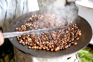 Coffee roasting on the traditional way. Photo: ©Afro 105.3 FM